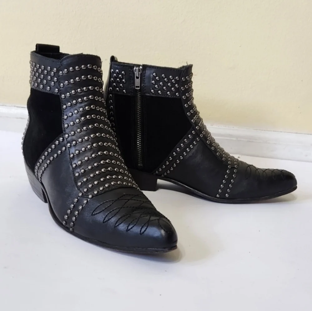 ANINE BING CHARLIE BOOT BLACK‎